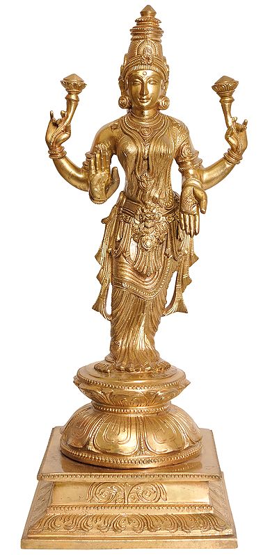 Four Armed Standing Lakshmi