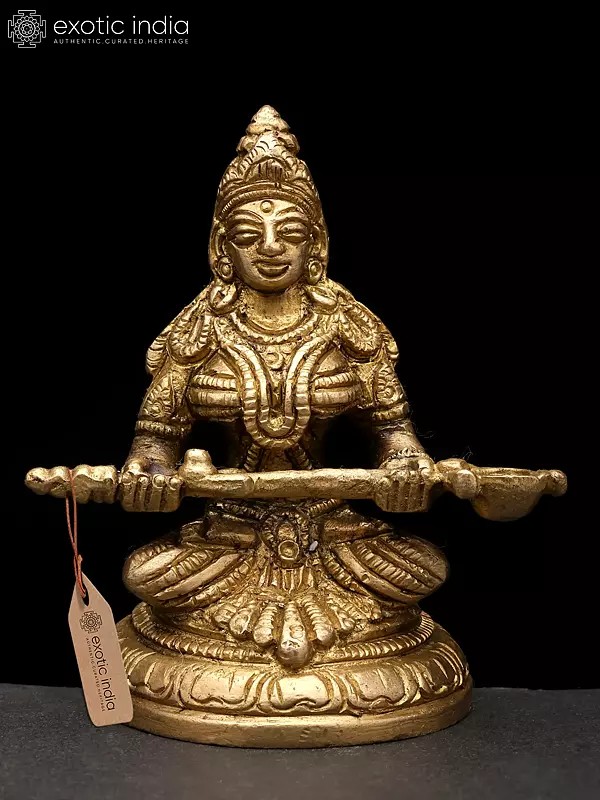 Devi Annapurna Brass Statue