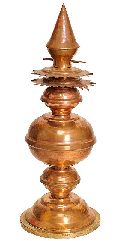 Temple Shikhara - Crafted using Sacred Metal Copper