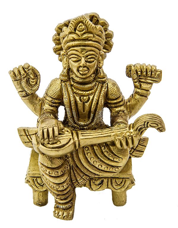 Devi Saraswati (Small Statue)
