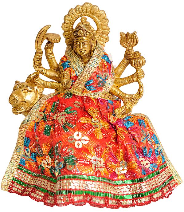 Goddess Durga with Dress