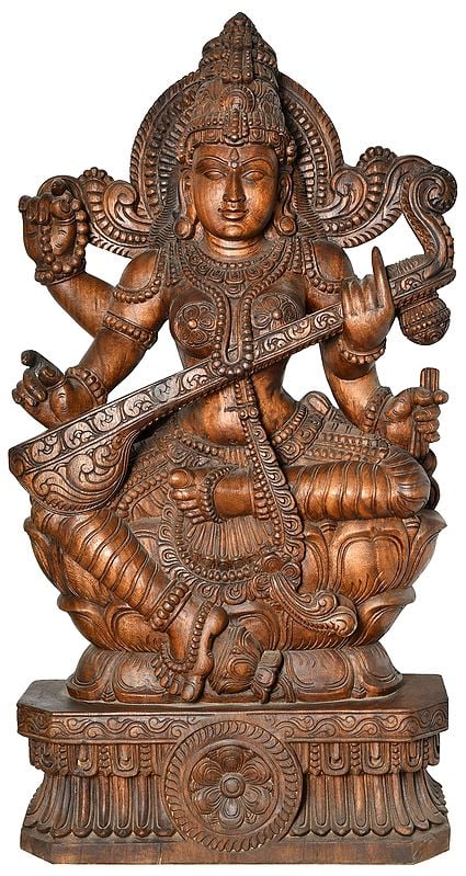 Large Size Goddess Saraswati