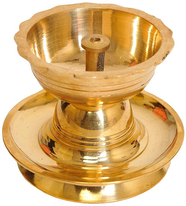 Wick Puja Lamp