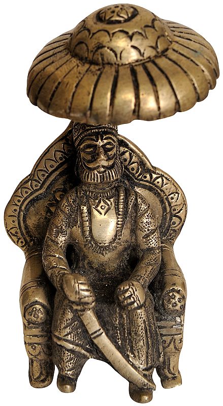5" Maharaja Agrasen Brass  Statue | Handmade | Made in India
