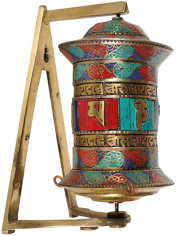 Prayer Wheel for Hanging on Wall