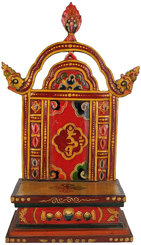 Tibetan Buddhist Deity Throne