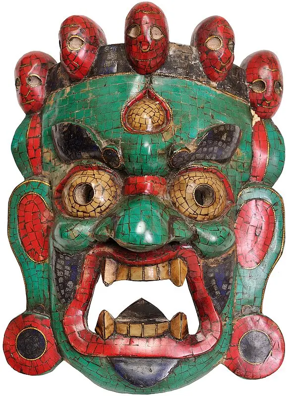 Mahakala Wall Hanging Mask