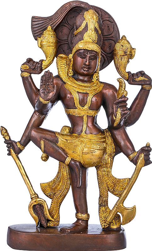 13" The Dancing Shiva In Brass | Handmade | Made In India