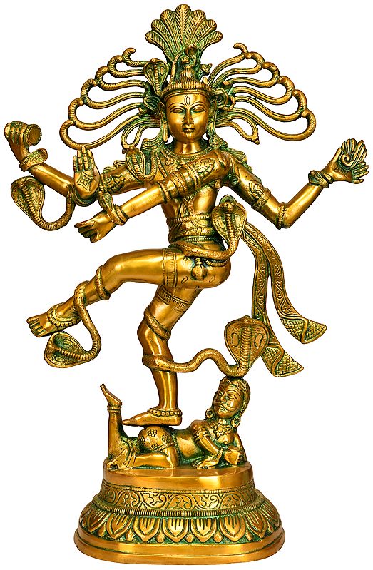 20" Shiva Tandava (Nataraja) In Brass | Handmade | Made In India