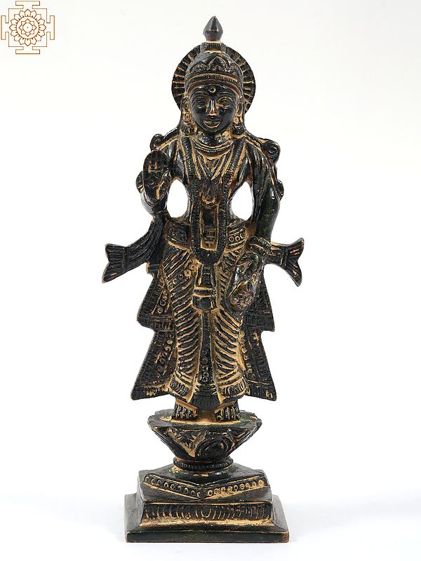 5" Small Radha Ji In Brass | Made In India