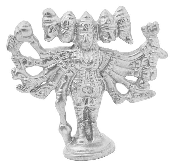 Parad Statue of  Five Headed Hanuman