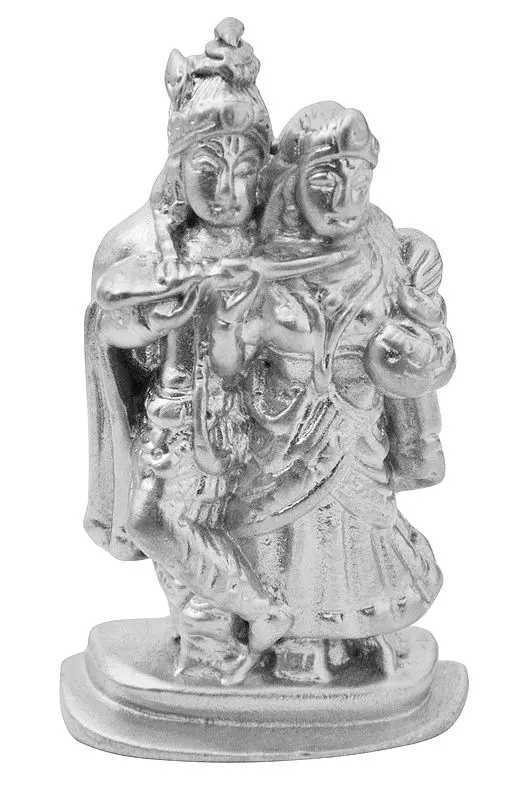 Radha Krishna (Carved in Parad)