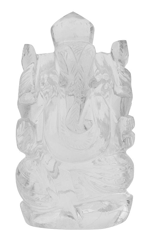 Real Crystal Lord Ganesha