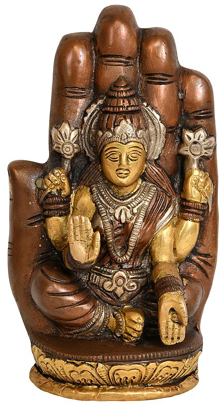 Goddess Lakshmi in Hand