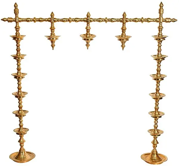 Traditional South Indian Lamp