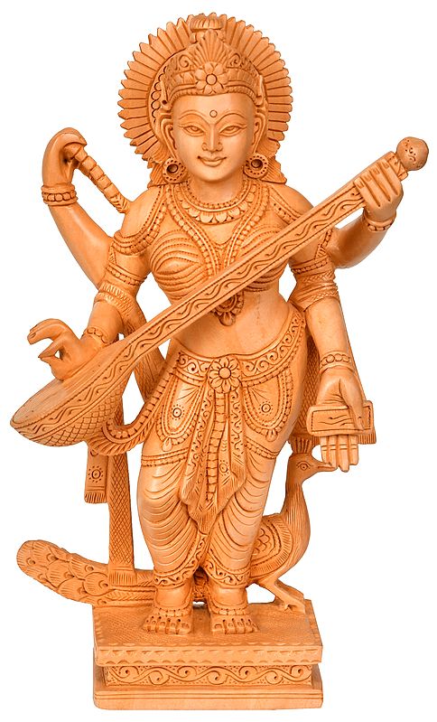 Standing Goddess Saraswati