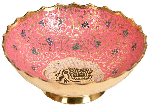 Decorated Dry-Fruit Bowl