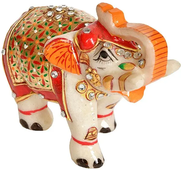 Elephant with Upraised Trunk