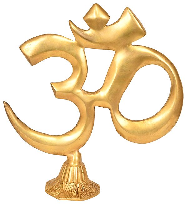 Om (AUM) with Stand