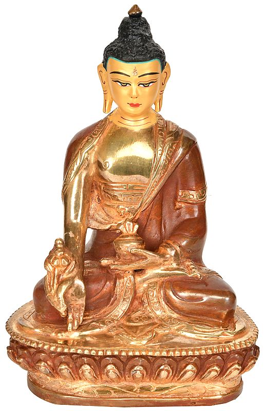 Tibetan Buddhist Deity Medicine Buddha (Made in Nepal)