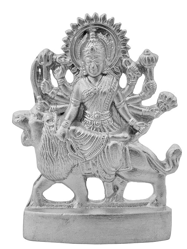 Goddess Durga (Carved in Parad)