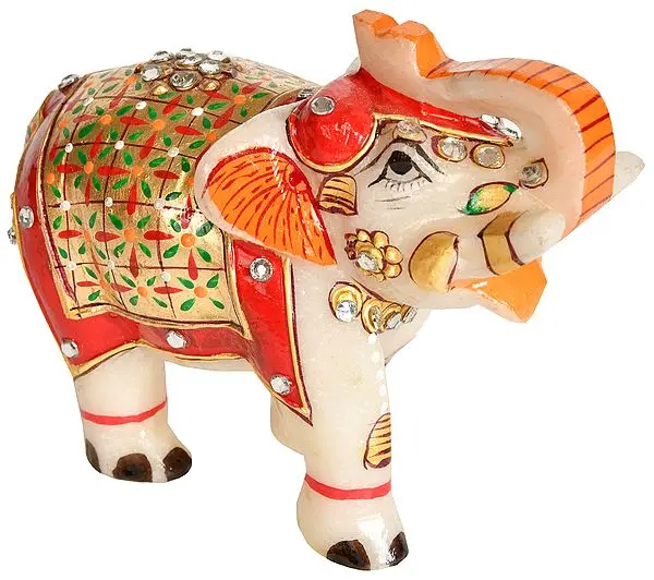 Elephant with Upraised Trunk