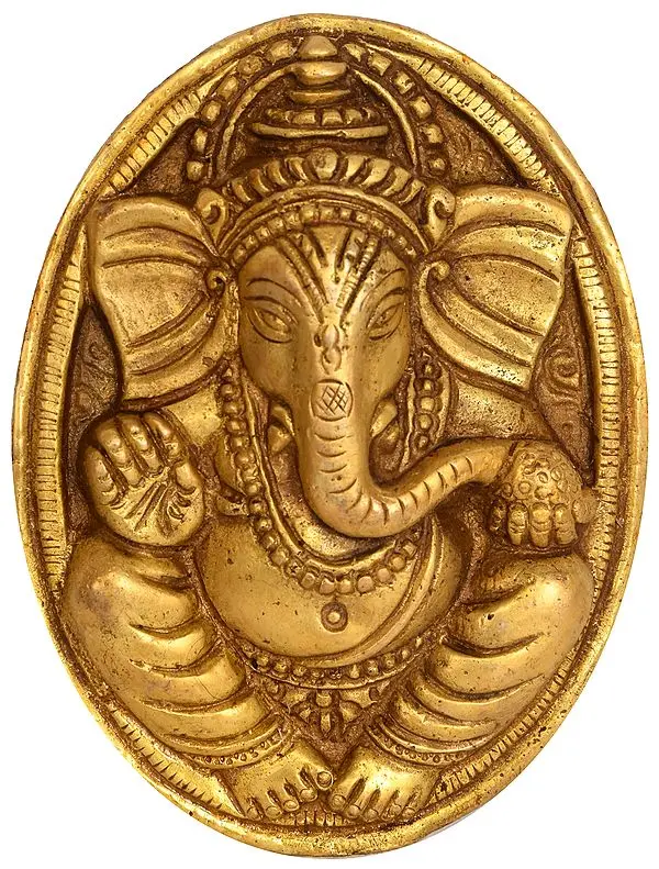 Lord Ganesha Flat Statue (Wall Hanging)