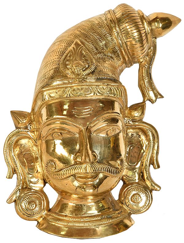 Virabhadra Wall Hanging Mask