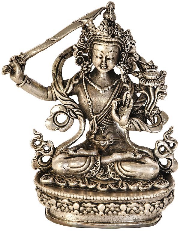 Made in Nepal Tibetan Buddhist Deity Manjushri