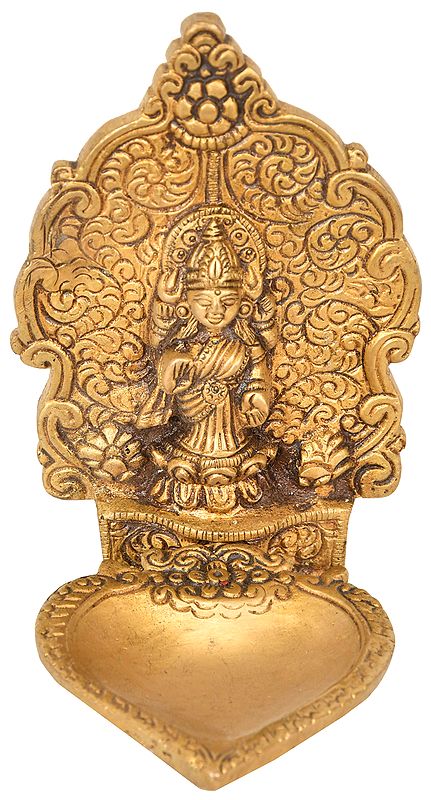 Goddess Lakshmi Wick Diya