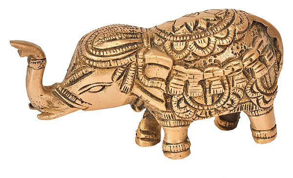 Elephant with Upraised Trunk (for Vastu)