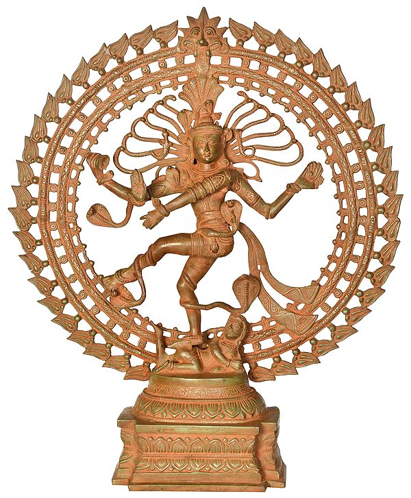 26" Large Size Nataraja In Brass | Handmade | Made In India