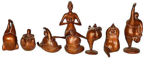 The Ambitious Yoga In Brass | Handmade | Made In India