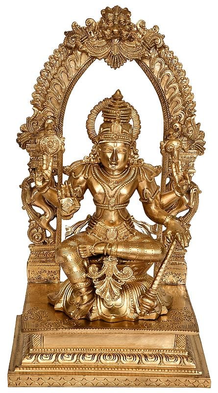 Blessing Bahgawan Vishnu