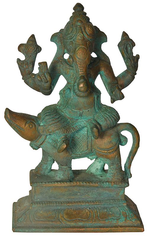 Ganesha Seated on His Rat