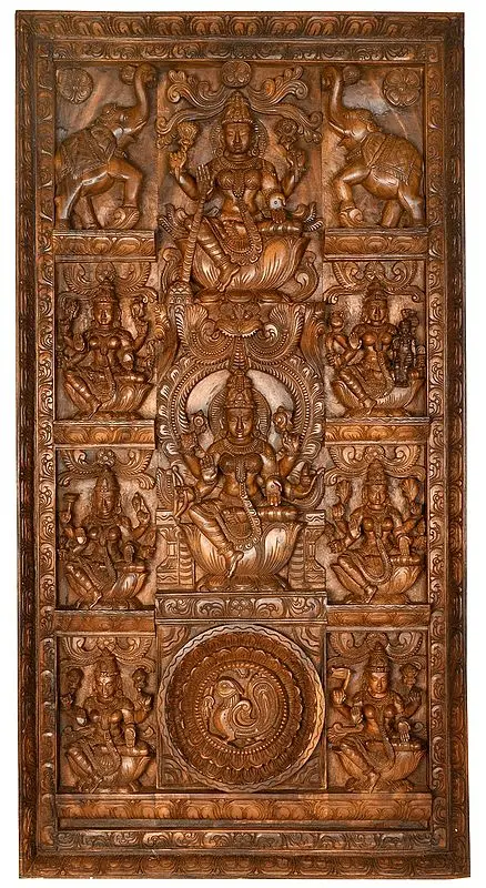 Fine Quality Ashtalakshmi Panel