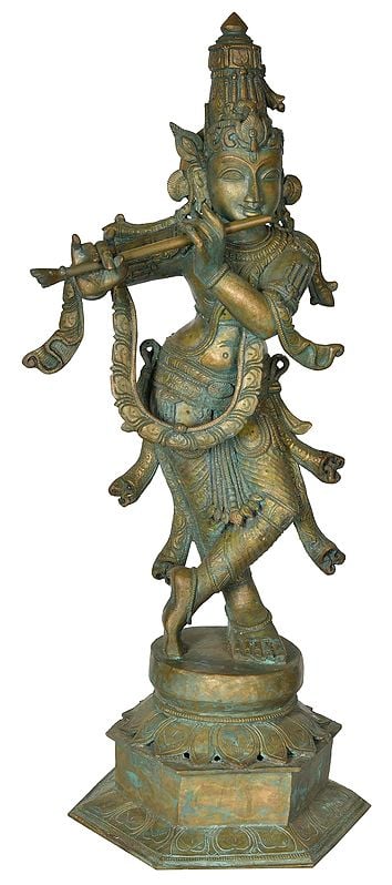 The Lithe Tribhanga Murari Lord Krishna