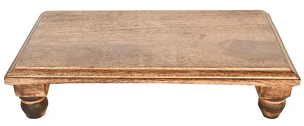 Teak Wood Puja Chowki