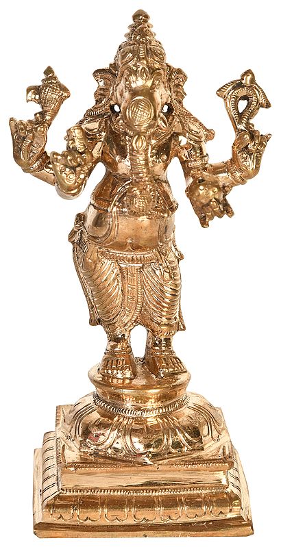 Chaturbhuja Standing Ganesha