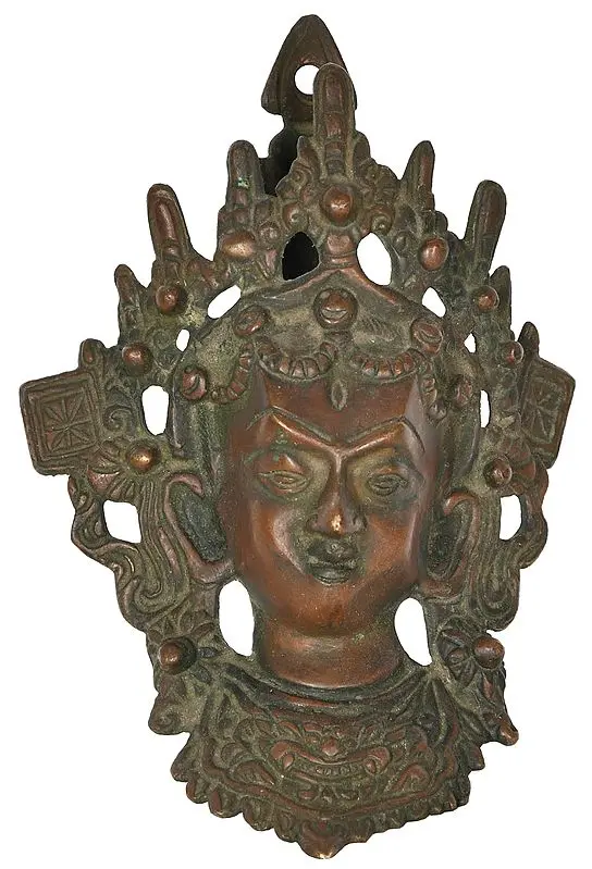 Chamunda Devi Wall Hanging Mask