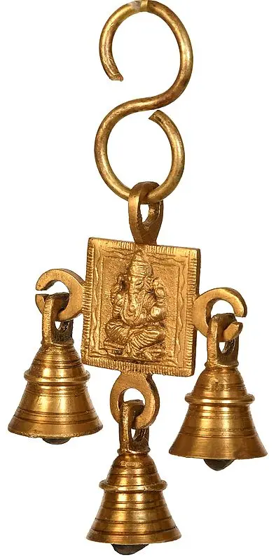 Ganesha Wall Hanging Bells