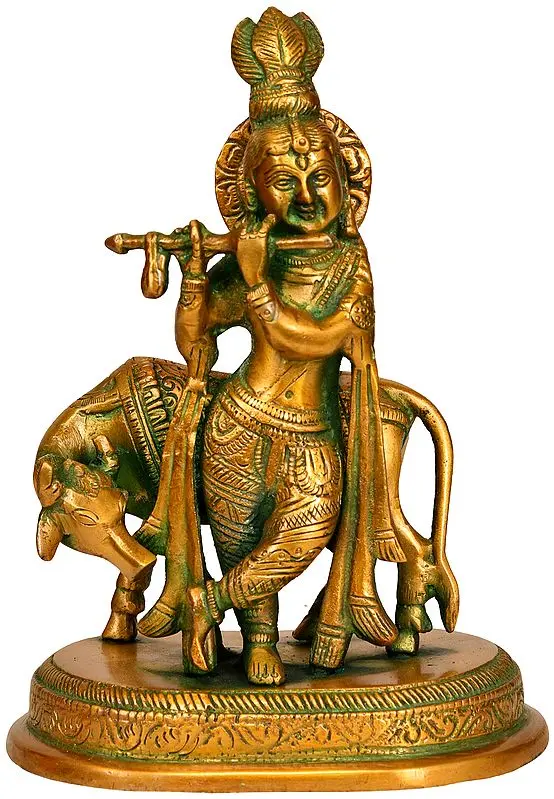 Krishna with Cow