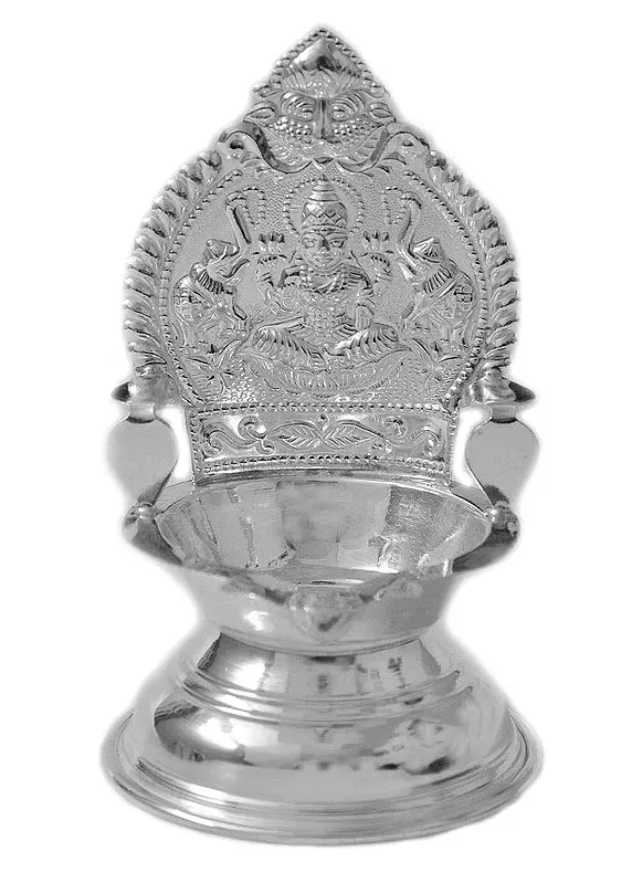 Gajalakshmi Puja Lamp
