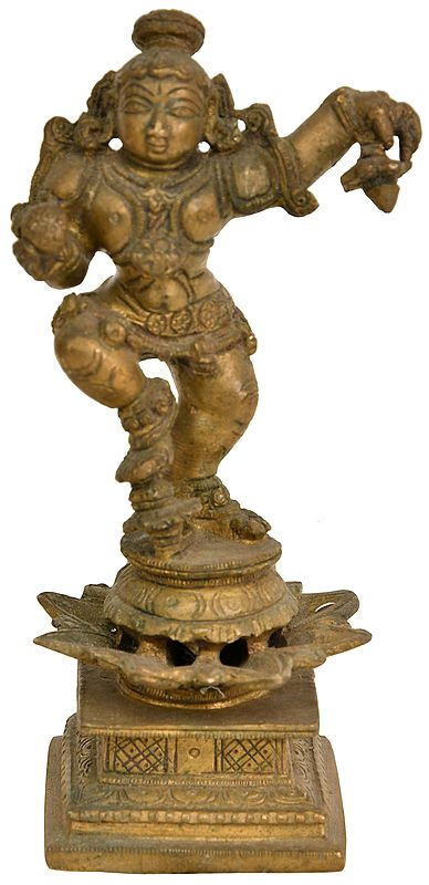 Dancing Laddoo Gopala (Krishna)