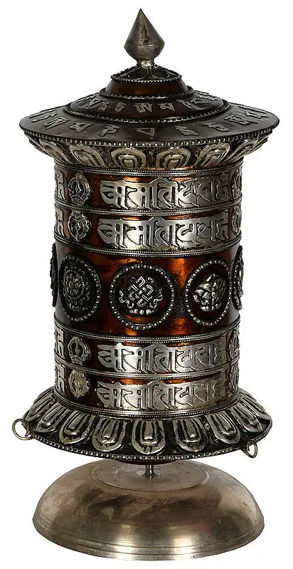 Prayer Wheel on Stand