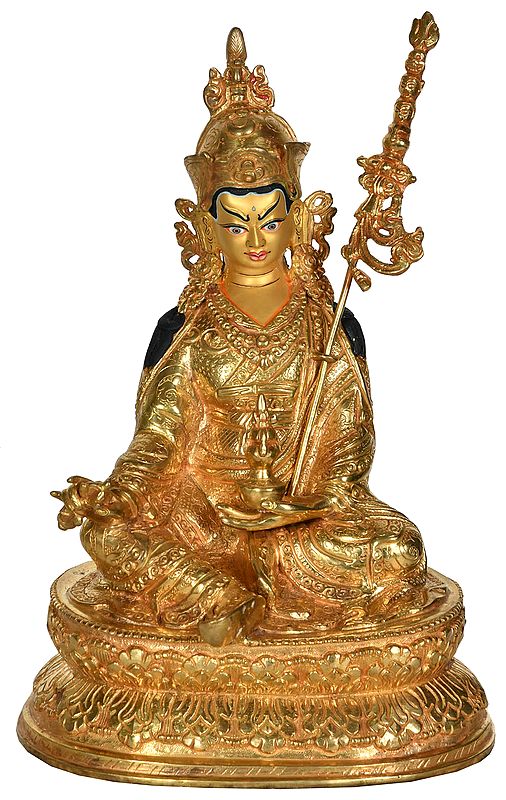 Made in Nepal Superfine Tibetan Buddhist Deity Rinpoche (Guru Padmasambhava)