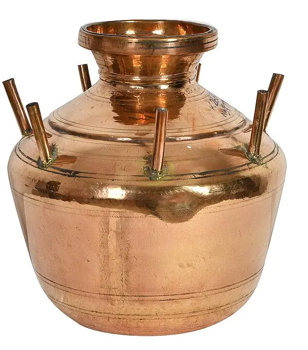 Large Ritual Kalasha in Copper