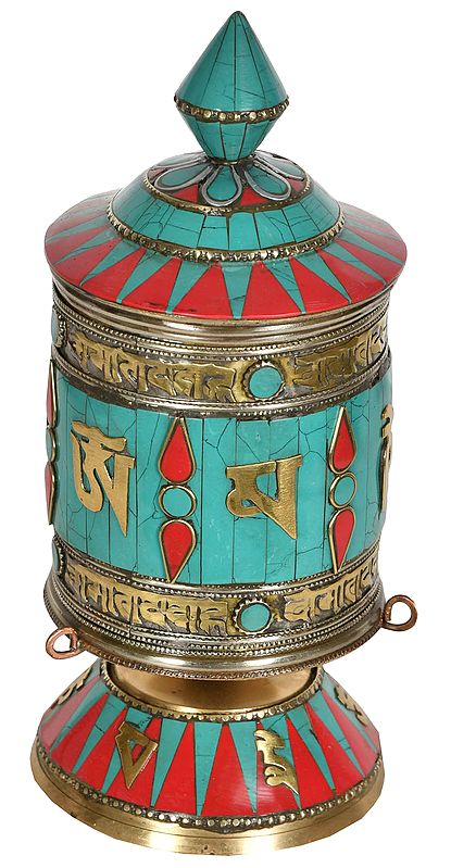 Made in Nepal Prayer Wheel - Tibetan Buddhist