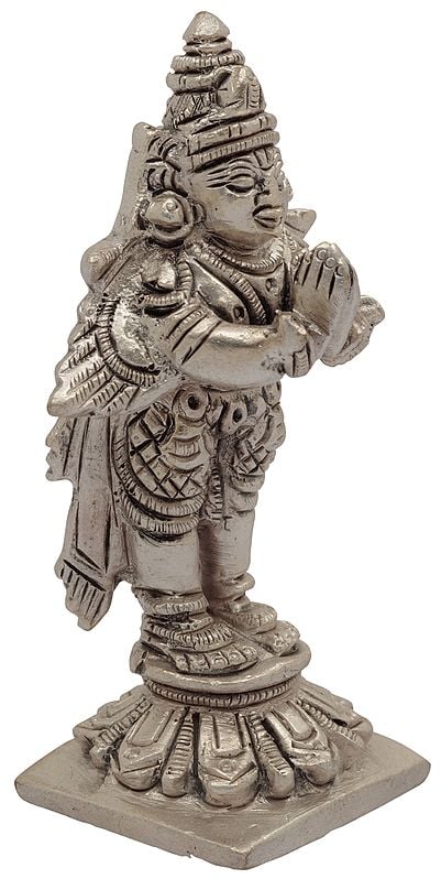 3" Garuda (Small Statue) In Brass | Handmade | Made In India
