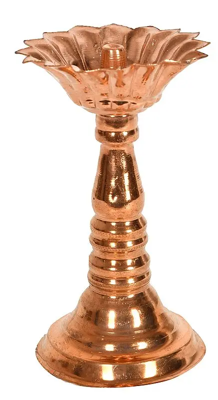 Flower Wick Lamp